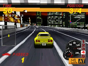 Midnight Run - Road Fighter 2 (JP) screen shot game playing